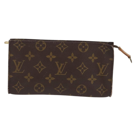 LOUIS VUITTON Monogram Bucket GM Zubehörtasche LV Auth 171078