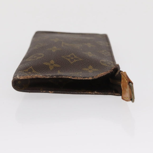 LOUIS VUITTON Monogram Bucket GM Zubehörtasche LV Auth 171078