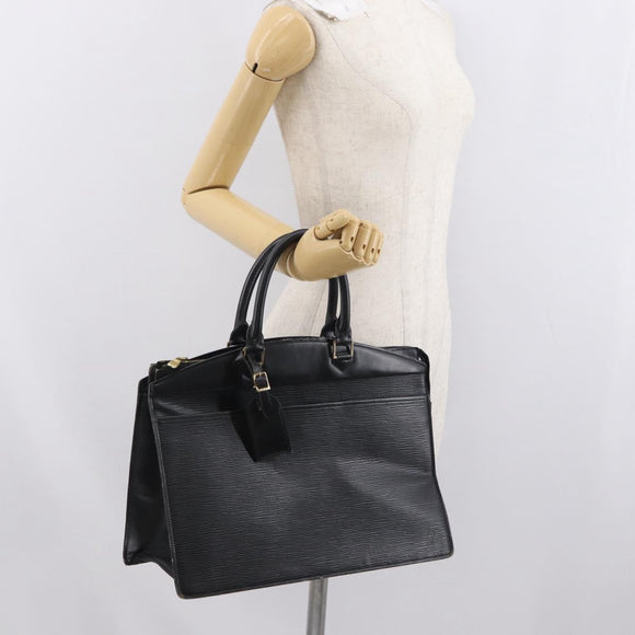 LOUIS VUITTON Epi Riviera Hand Bag Noir Black M48182 LV Auth 171079