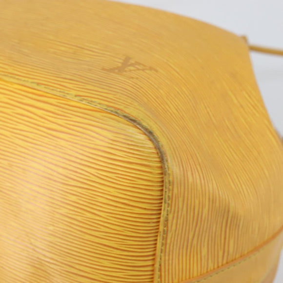 LOUIS VUITTON Epi Petit Noe Shoulder Bag Yellow M44109 LV Auth 171081