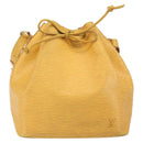 LOUIS VUITTON Epi Petit Noe Shoulder Bag Yellow M44109 LV Auth 171081-13