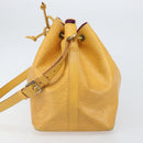 LOUIS VUITTON Epi Petit Noe Shoulder Bag Yellow M44109 LV Auth 171081-3