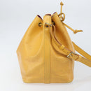 LOUIS VUITTON Epi Petit Noe Shoulder Bag Yellow M44109 LV Auth 171081-4