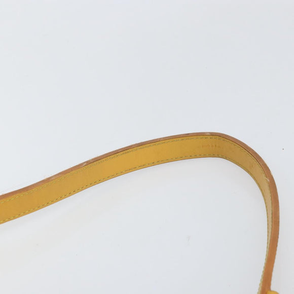 LOUIS VUITTON Epi Petit Noe Shoulder Bag Yellow M44109 LV Auth 171081