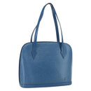 LOUIS VUITTON Epi Lussac Shoulder Bag Blue M52285 LV Auth 171087-1