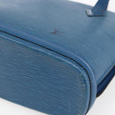 LOUIS VUITTON Epi Lussac Shoulder Bag Blue M52285 LV Auth 171087-9