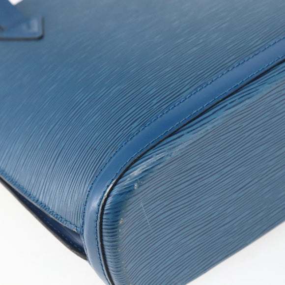 LOUIS VUITTON Epi Lussac Shoulder Bag Blue M52285 LV Auth 171087