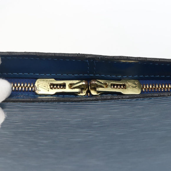 LOUIS VUITTON Epi Lussac Shoulder Bag Blue M52285 LV Auth 171087