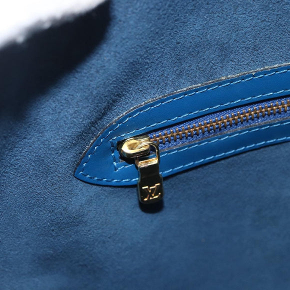 LOUIS VUITTON Epi Lussac Shoulder Bag Blue M52285 LV Auth 171087