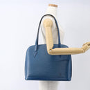 LOUIS VUITTON Epi Lussac Shoulder Bag Blue M52285 LV Auth 171087-23