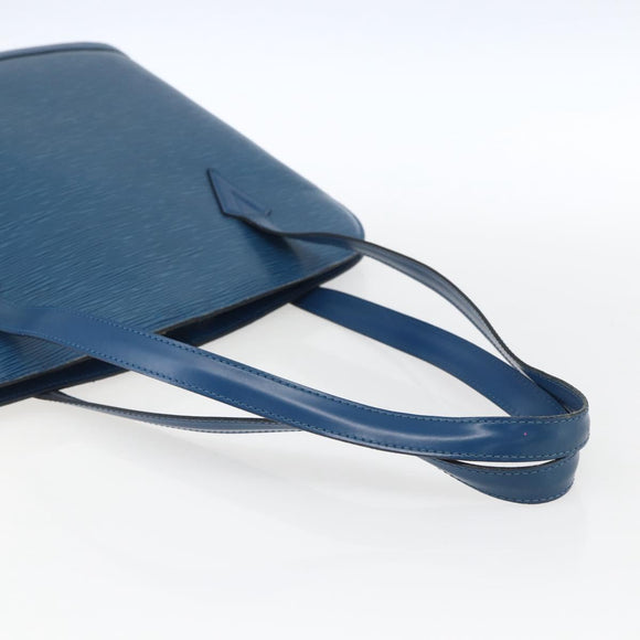 LOUIS VUITTON Epi Lussac Shoulder Bag Blue M52285 LV Auth 171087