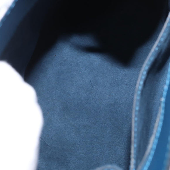 LOUIS VUITTON Epi Cluny Shoulder Bag Blue M52255 LV Auth 171088