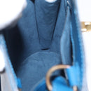 LOUIS VUITTON Epi Cluny Shoulder Bag Blue M52255 LV Auth 171088-20