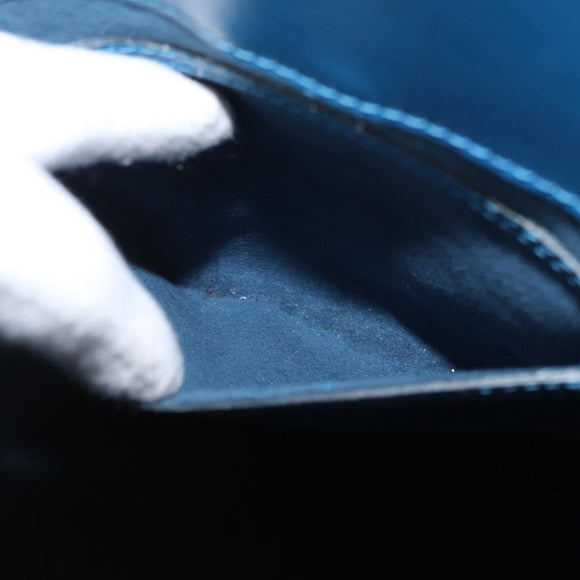 LOUIS VUITTON Epi Cluny Shoulder Bag Blue M52255 LV Auth 171088