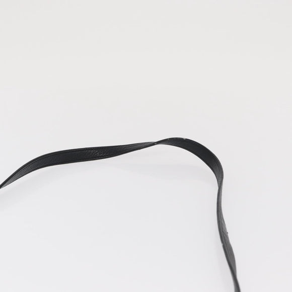 SAINT LAURENT Baby Kabas Hand Bag Leather 2way Black LTH424868 Auth 171093