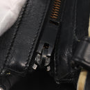 SAINT LAURENT Baby Kabas Hand Bag Leather 2way Black LTH424868 Auth 171093-10