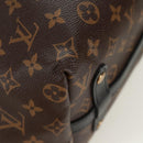 LOUIS VUITTON Monogram block street marine Bag Blue Black M40504 LV Auth 171103M-9