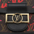 LOUIS VUITTON Monogram Dauphine MINI Fall in Love Bag M45889 LV Auth 171104SM-19