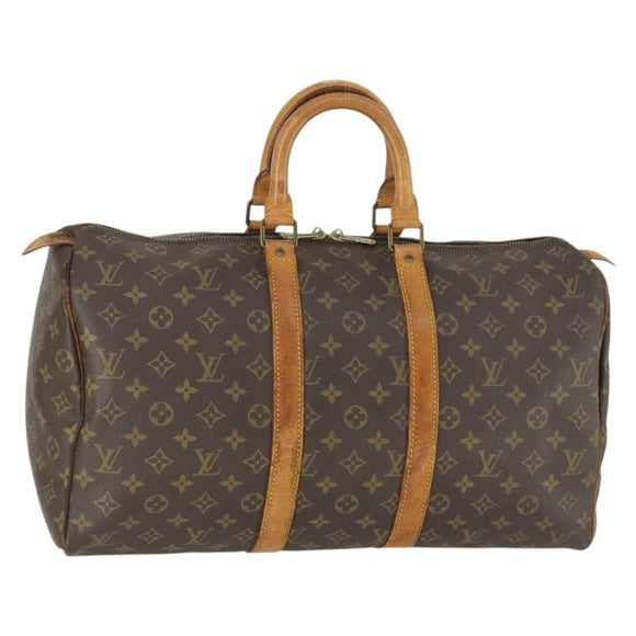 LOUIS VUITTON Monogram Keepall 45 Boston Tasche M41428 LV Auth 171108