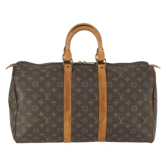 LOUIS VUITTON Monogram Keepall 45 Boston Tasche M41428 LV Auth 171108