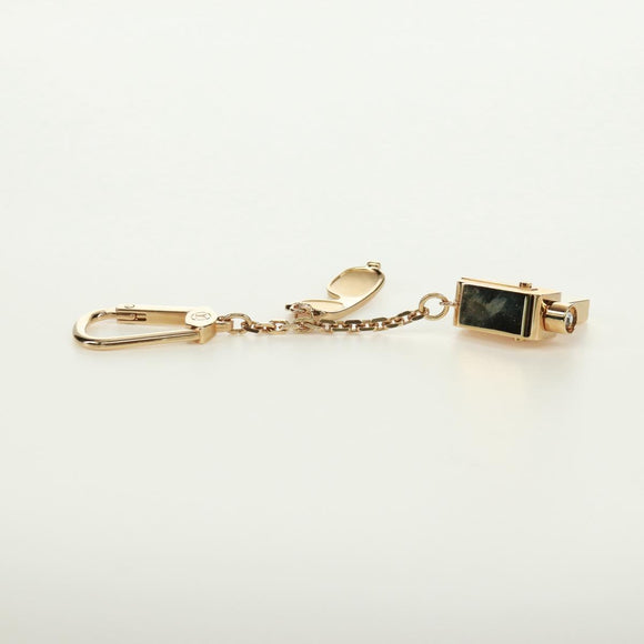LOUIS VUITTON Porte Cles Cannes Key Holder metal Gold M65383 LV Auth 171129M
