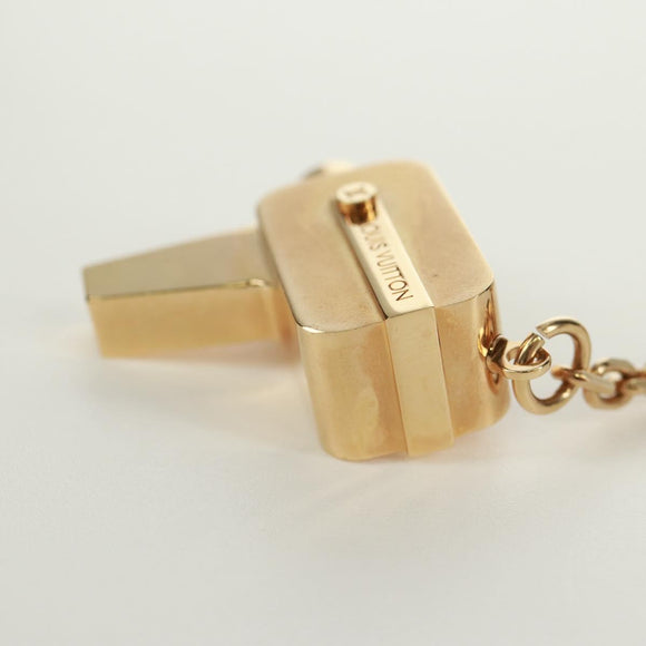 LOUIS VUITTON Porte Cles Cannes Key Holder metal Gold M65383 LV Auth 171129M