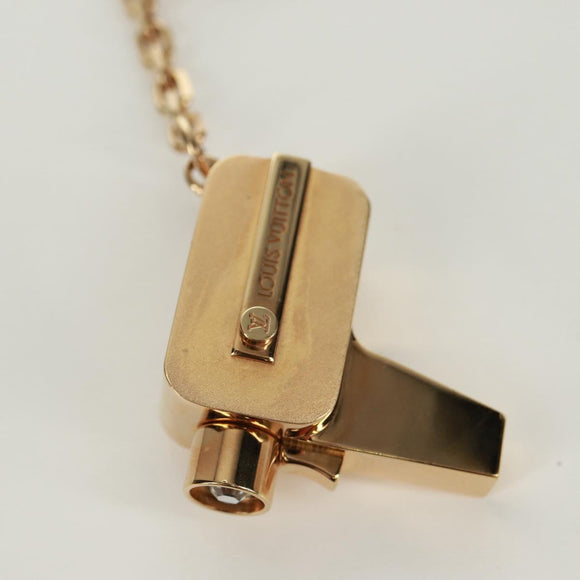 LOUIS VUITTON Porte Cles Cannes Key Holder metal Gold M65383 LV Auth 171129M