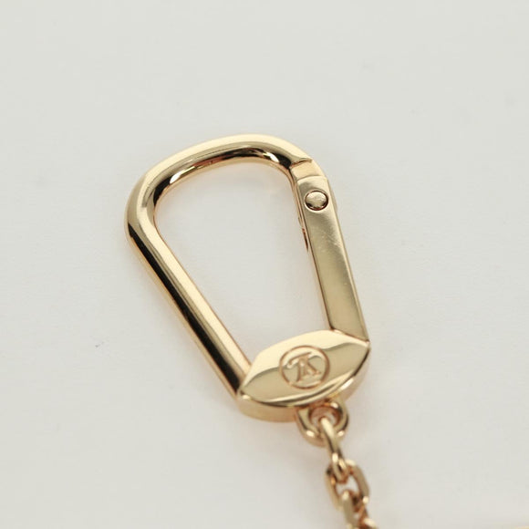 LOUIS VUITTON Porte Cles Cannes Key Holder metal Gold M65383 LV Auth 171129M