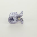 CELINE Barrette Trionne Hair clip metal Purple Pink Auth 171131M-12