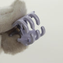 CELINE Barrette Trionne Hair clip metal Purple Pink Auth 171131M-13