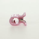 CELINE Barrette Trionne Hair clip metal Purple Pink Auth 171131M-4