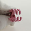 CELINE Barrette Trionne Hair clip metal Purple Pink Auth 171131M-5