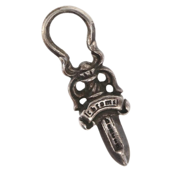 Chrome Hearts Dagger Charm Pendant Top Ag925 Silver Auth 171134SM