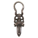 Chrome Hearts Dagger Charm Pendant Top Ag925 Silver Auth 171134SM-2