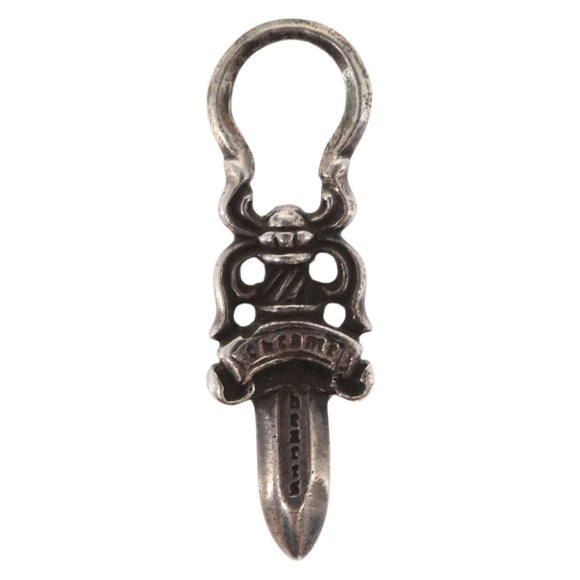 Chrome Hearts Dagger Charm Pendant Top Ag925 Silver Auth 171134SM