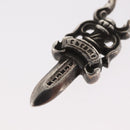 Chrome Hearts Dagger Charm Pendant Top Ag925 Silver Auth 171134SM-6