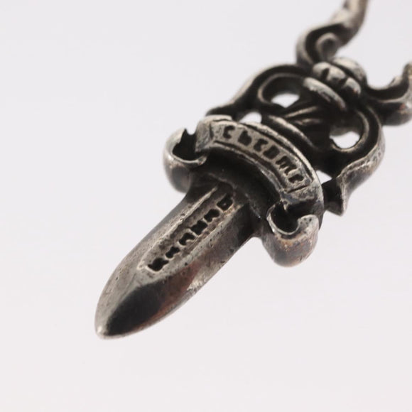 Chrome Hearts Dagger Charm Pendant Top Ag925 Silver Auth 171134SM
