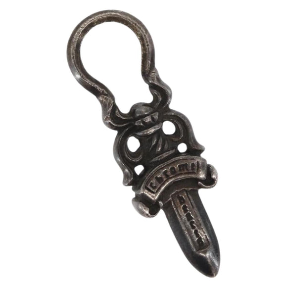 Chrome Hearts Dolk Hanger Bovenkant Ag925 Zilver Auth 171136SM