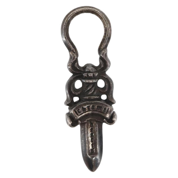 Chrome Hearts Dolk Hanger Bovenkant Ag925 Zilver Auth 171136SM