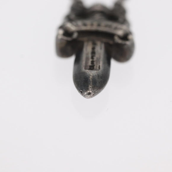 Chrome Hearts Dolk Hanger Bovenkant Ag925 Zilver Auth 171136SM