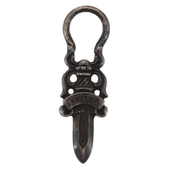 Chrome Hearts Dolk Hanger Bovenkant Ag925 Zilver Auth 171136SM