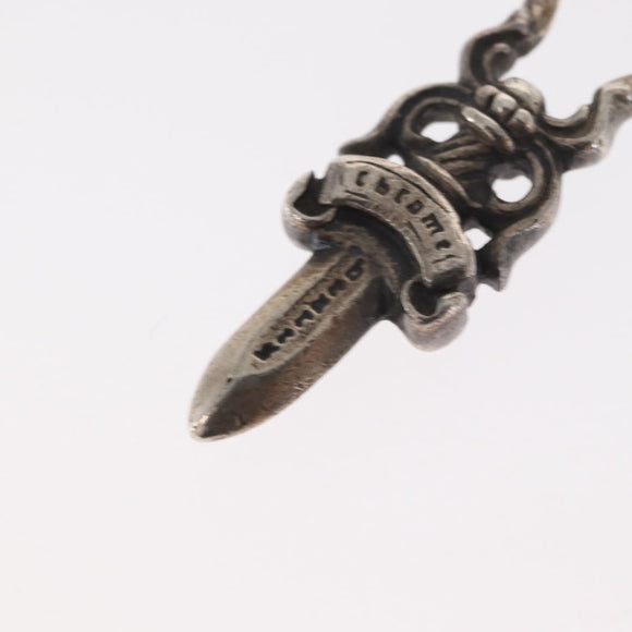 Chrome Hearts Dagger Charm Pendant Top Ag925 Silver Auth 171137SM