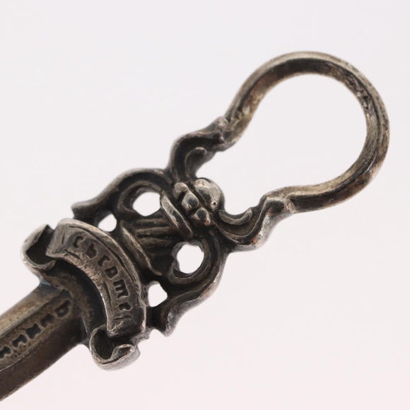 Chrome Hearts Dagger Charm Pendant Top Ag925 Silver Auth 171137SM