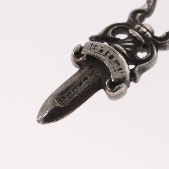 Chrome Hearts Dagger Charm Pendant Top Ag925 Silver Auth 171137SM