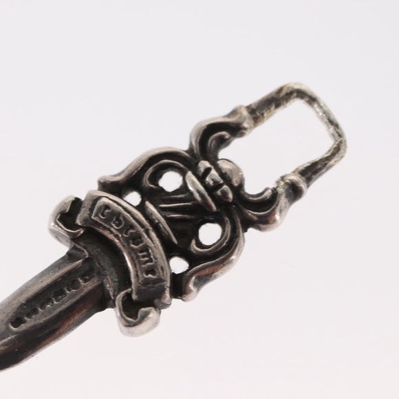 Chrome Hearts Dagger Charm Pendant Top Ag925 Silver Auth 171138SM