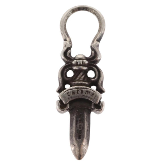 Chrome Hearts Dagger Charm Pendant Top Ag925 Silver Auth 171139SM