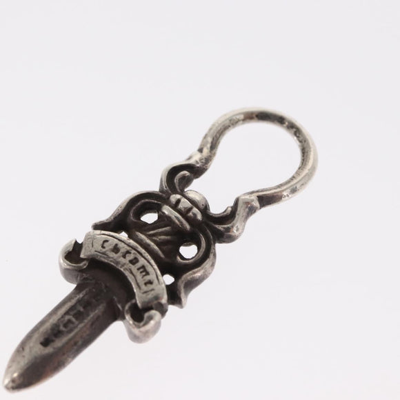 Chrome Hearts Dagger Charm Pendant Top Ag925 Silver Auth 171139SM
