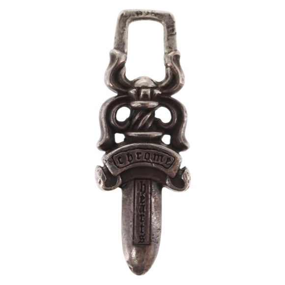 Chrome Hearts Dagger Charm Pendant Top Ag925 Silver Auth 171140SM