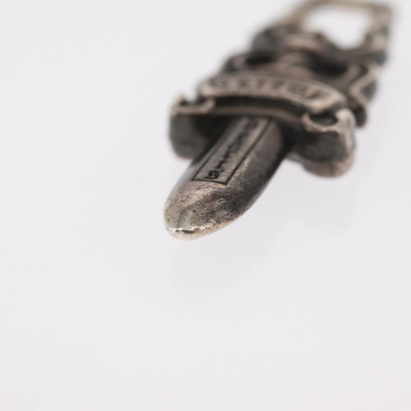 Chrome Hearts Dagger Charm Pendant Top Ag925 Silver Auth 171141SM