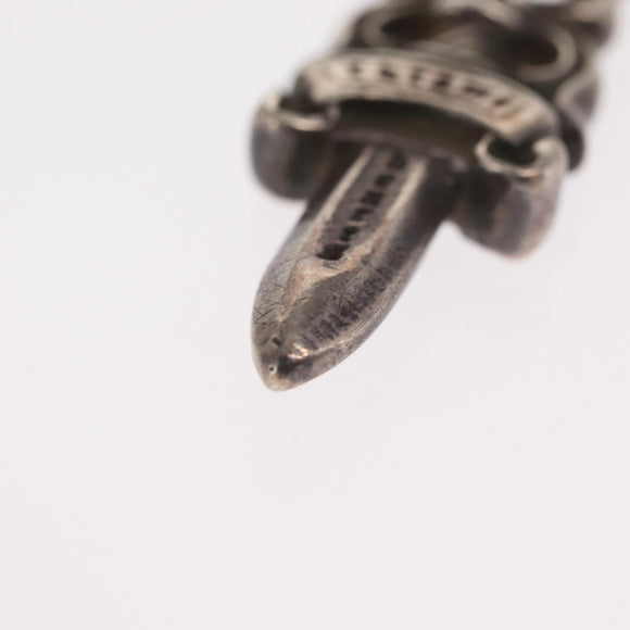 Chrome Hearts Dagger Charm Pendant Top Ag925 Silver Auth 171142SM